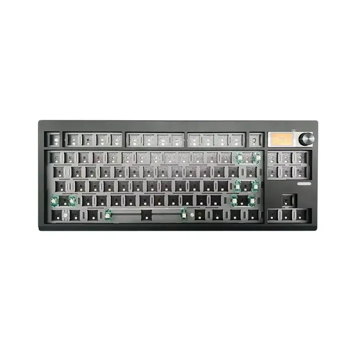Kit de clavier mécanique GMK87 avec écran d'affichage, rétro4.2 RVB, structure de joint, jeu, échang