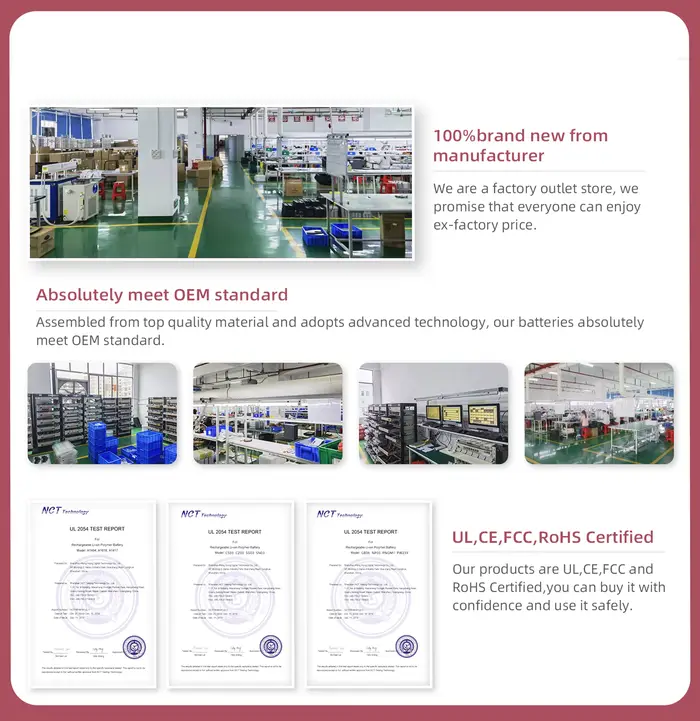 HT03XL OEM Usine HP Ordinateur Portable Batterie