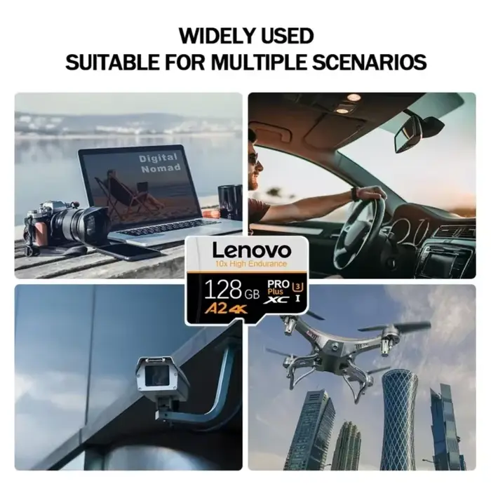 Carte mémoire SD Lenovo 256GB 512GB classe 10