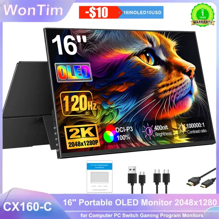 Moniteur portable WonTim 16