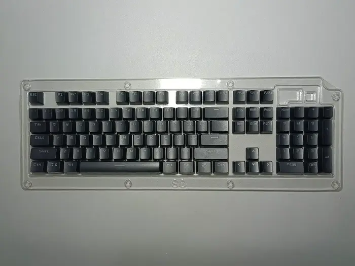Capuchons de touches transparents Corsair PBT pour K70 K65 K68 K63 K95 K100