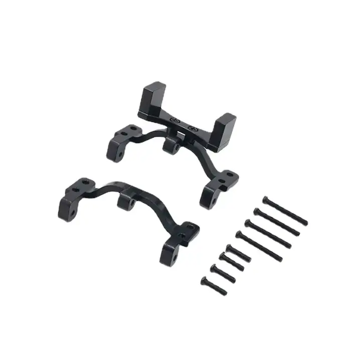 Siège de montage de tige de traction en métal WPL C24 MN99S et support de montage Servo pour MN D90 