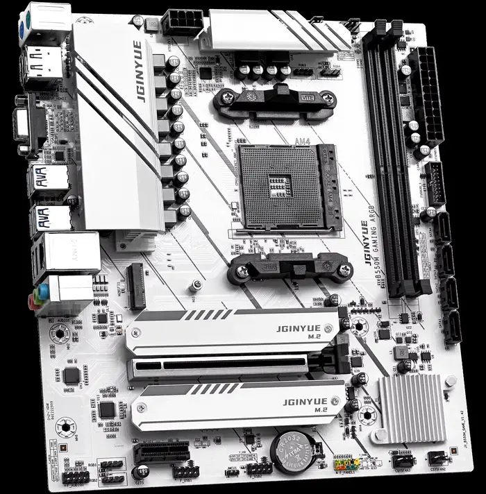 JGINYUE B550M GAMING ARGB carte mère prend en charge Ryzen 4000-5000 CPU EXPO PC de bureau DDR4 MAX 64GB