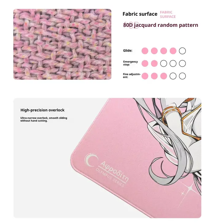 Olympus série Aphrodite tapis de souris Xsoft Fps non lisse neutre Esports tapis de souris de jeu 490x420mm personnaliser Pc Gamer cadeaux