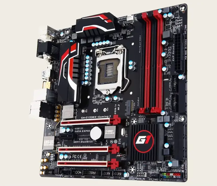 Carte mère de bureau Gigabyte GA-Z170MX-Gaming 5, Z170MX Gaming 5 LGA 1151 DDR4, 100% testée, foncti