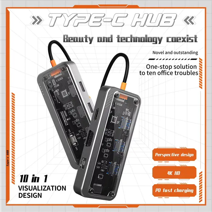 Station d'accueil USB C vers écran 4K @ 30Hz
