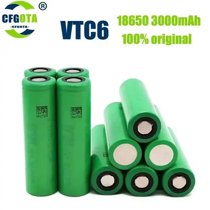Batterie Li-ion rechargeable VTC6 3.7V 3000mAh