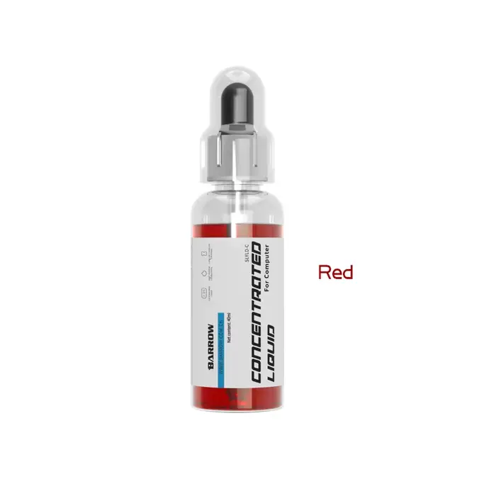 Refroidisseur d'eau Barrow liquide coloré fluide thermique déionisé pour ordinateur PC système de re