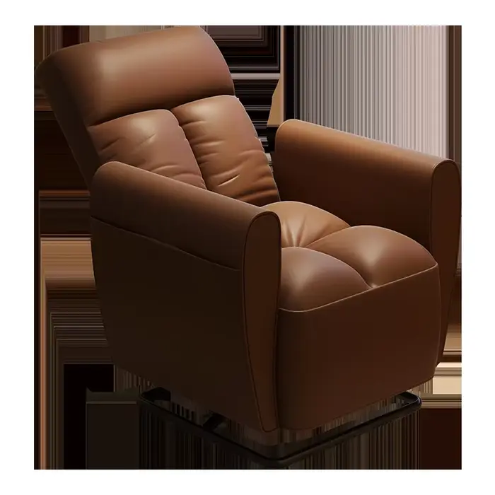 Chaise de bureau confortable à roulettes