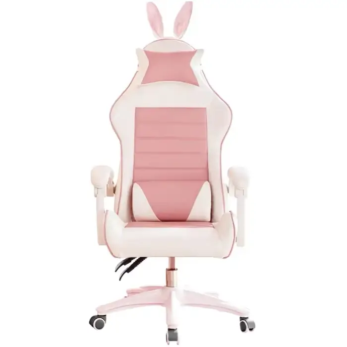 Poinchaise de bureau de dessin animé pour filles, fauteuil d'ordinateur Live, chambre à coucher