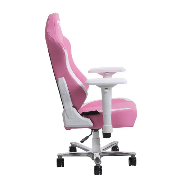 Fauteuil pivotant rose pour enfants