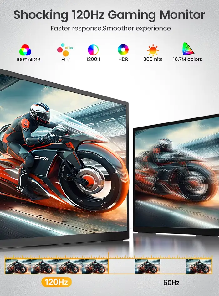 Moniteur portable UPERFECT Écran tactile 18