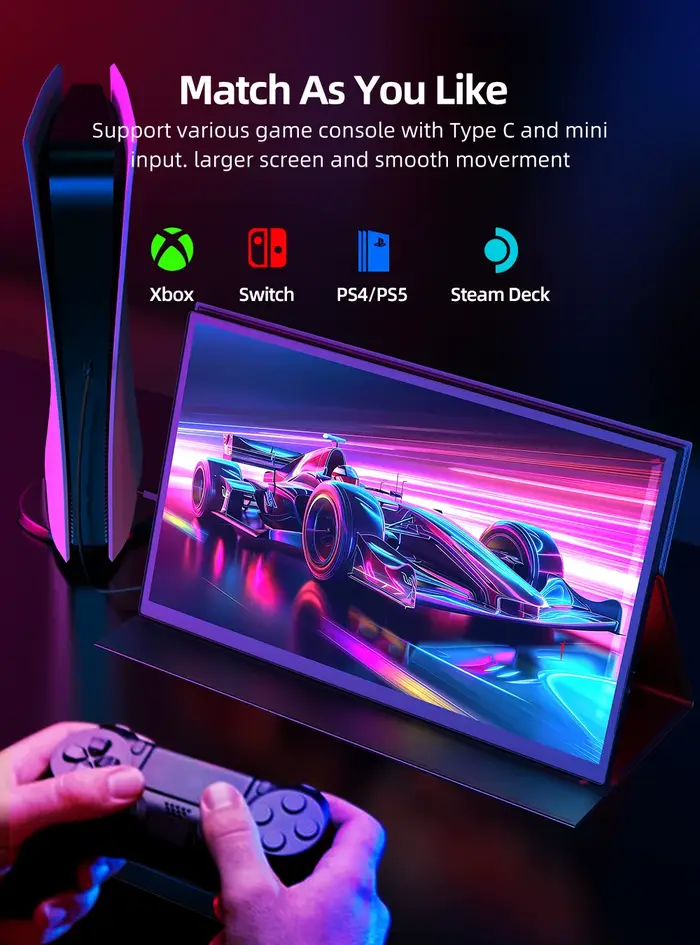 UPERFECT UGame T7 -Moniteur à écran tactile portable