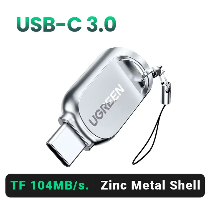 UGREEN Lecteur de carte USB-C à Micro SD TF carte OTG adaptateur pour ordinateur portable PC tablett