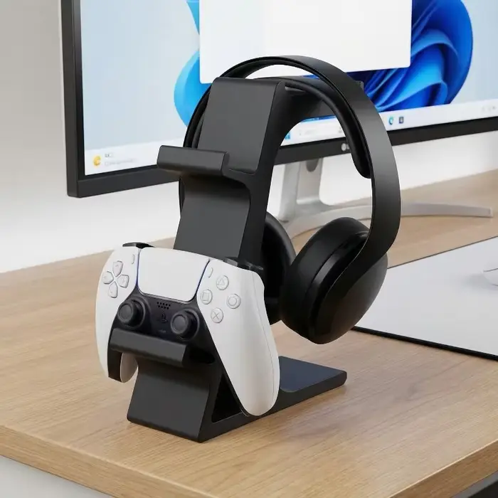 Support de casque et de manettes de jeu multifonctionnel universel pour PS4/PS5/XBOX