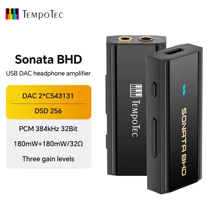 Dongle USB DAC&AMP portable TempoTec Sonata BHD