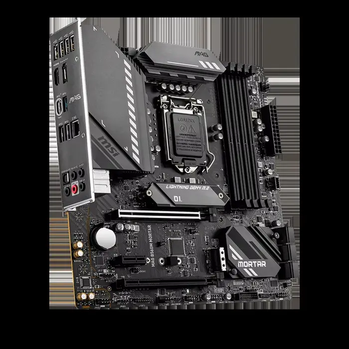 MSI MAG B560M Mortar LGA 1200 11e/10e génération Intel Core Gaming M-ATXMotherboard