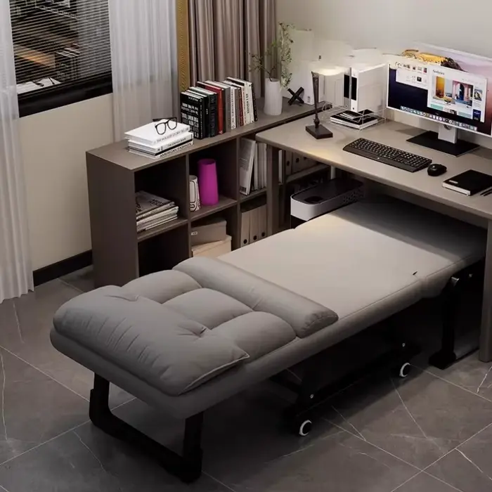 Chaise inclinable pliable
