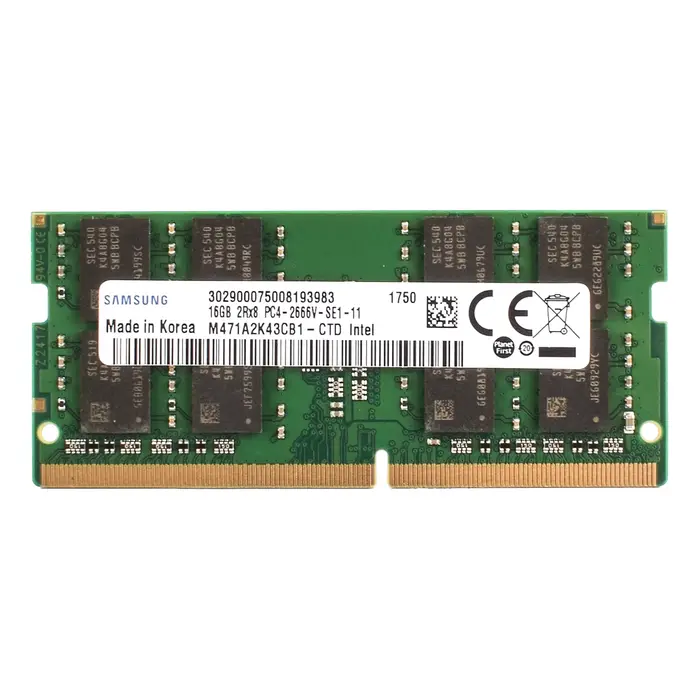 Mémoire SAMSUNG DDR4 SODIMM RAM 4GB 8GB 3200MHz 16GB 2666Mhz 2400MHz Ram pour ordinateur portable Memoria pour processeur Intel PC4 2400T 2666V 3200 LAPTOP