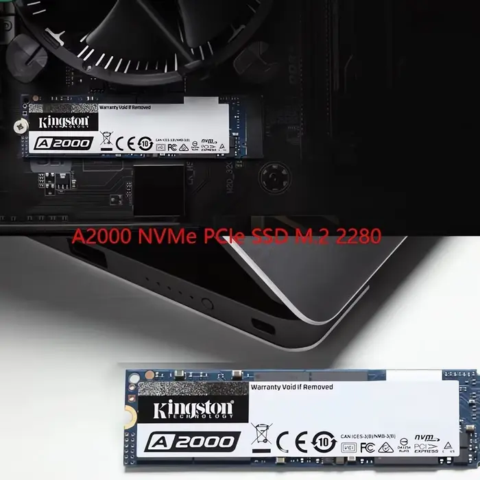 Kingston SSD A2000 NVMe PCIe M.2 2280 250GB 500GB 1TB disque dur interne à semi-conducteurs pour PC 