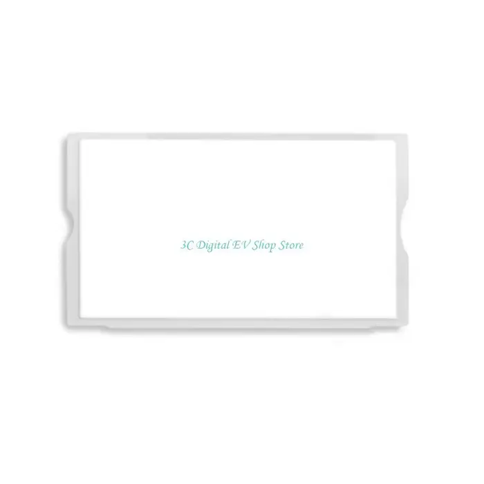 E74D Panneau d'écran en verre transparent / plastique Panneau d'écran jeu durable pour 3000