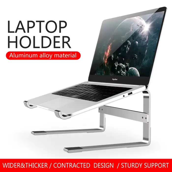 Support en aluminium pour ordinateur portable
