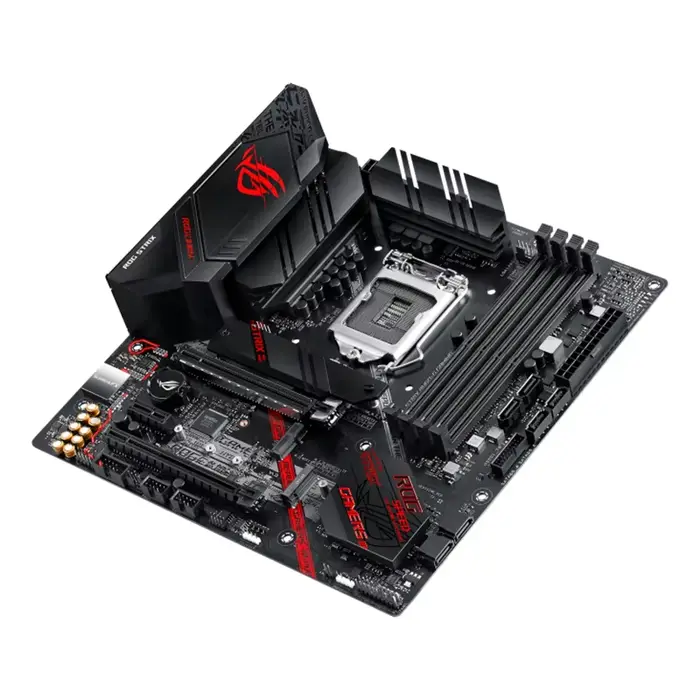 La carte mère ASUS ROG STRIX B460-G GAMING Socket 1200 prend en charge les processeurs CPU Isabel Core
