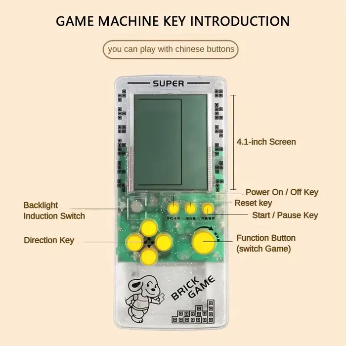 Console de jeu Portable rétro