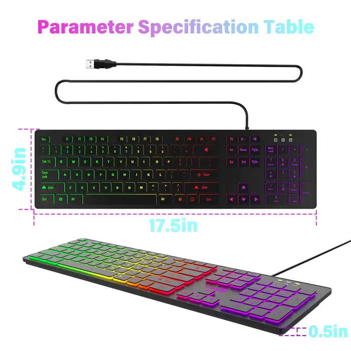 Clavier de jeu pour ordinateur
