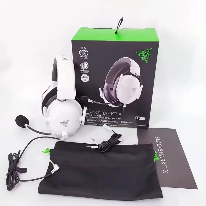 Razer-Casque de jeu filaire BlackShlavabo V2 X