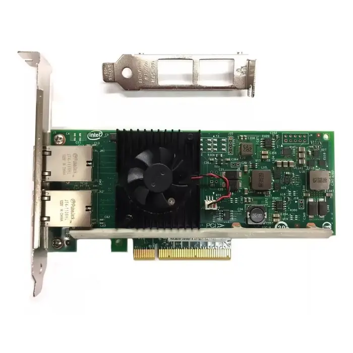 X540-T2 Chipset Intel PCIe x8 double cuivre RJ45 10Gbps Port Ethernet carte réseau PCIE-X8 X16