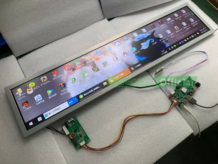 Fissuraminants-Moniteur LCD Ultra Large Étiré de 28 Pouces