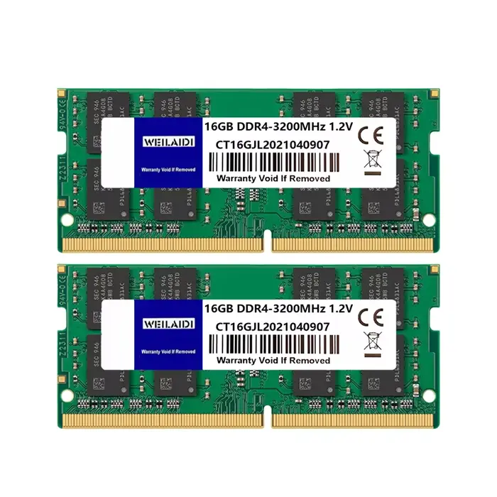 Mémoire RAM DDR4 4 Go 8 Go 16 Go 32 Go 2400 2666 MHz 3200 pour ordinateur portable