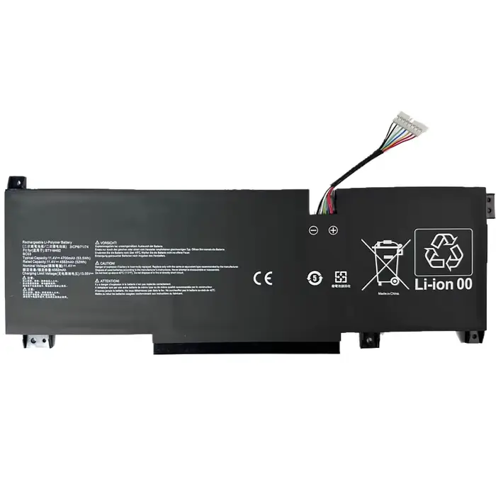Batterie d'ordinateur portable BTY-M492 pour Msi Bravo C7VF furtif A13VF-021UK épée 15 A13V A11UE A11UG Cyborg A12VF CrosshAir 17 A11UCK A11UDK