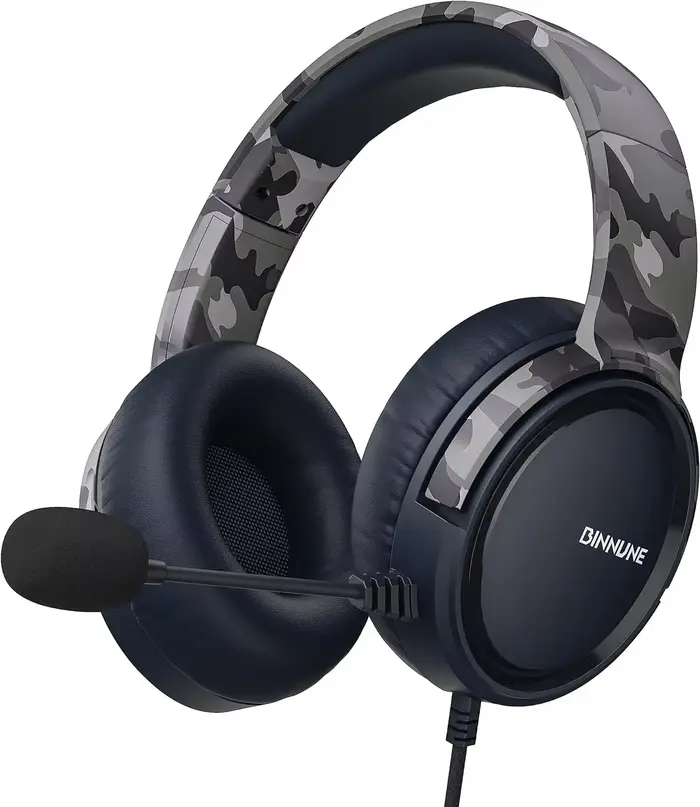 Casque de jeu avec micro pour PC