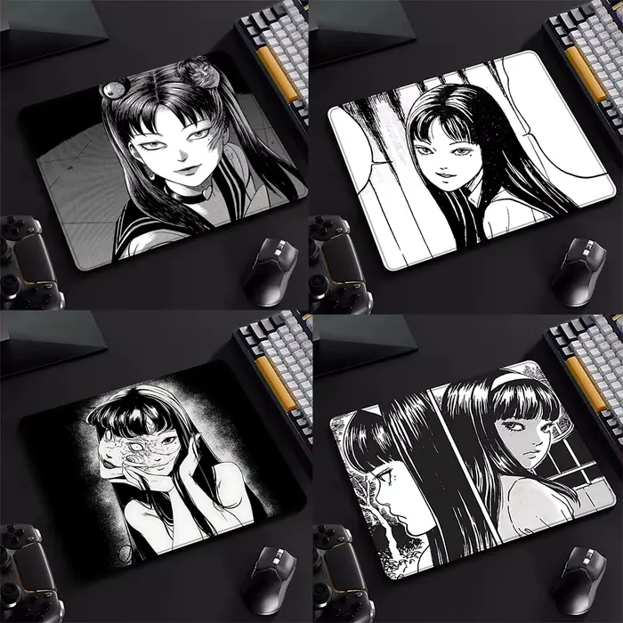 Tapis de souris de jeu Anime Junji Ito Tomies