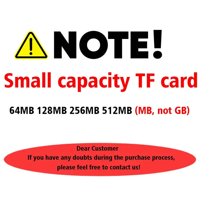 Carte mémoire de petite capacité 64M 128M 256M 512M Mini