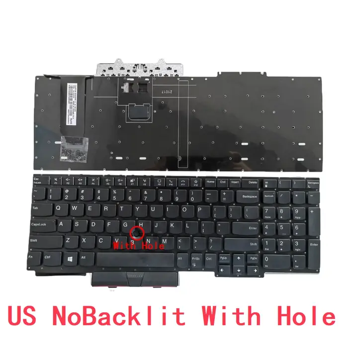 Clavier rétro4.2 pour ordinateur portable, ThinkSub, E15, Gen2, remplacement PC, espagnol, américain