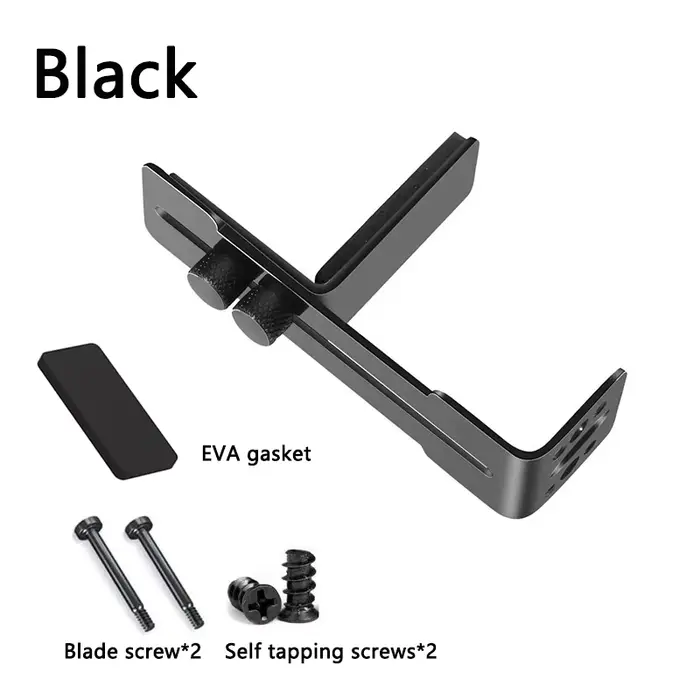 Support de carte graphique réglable, support de carte vidéo, support GPU pour boîtier de PC de burea