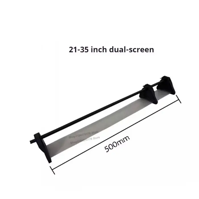 Simulateur de course avec écran optique sans bordure double/triple, éliminateur de bordure noire, co