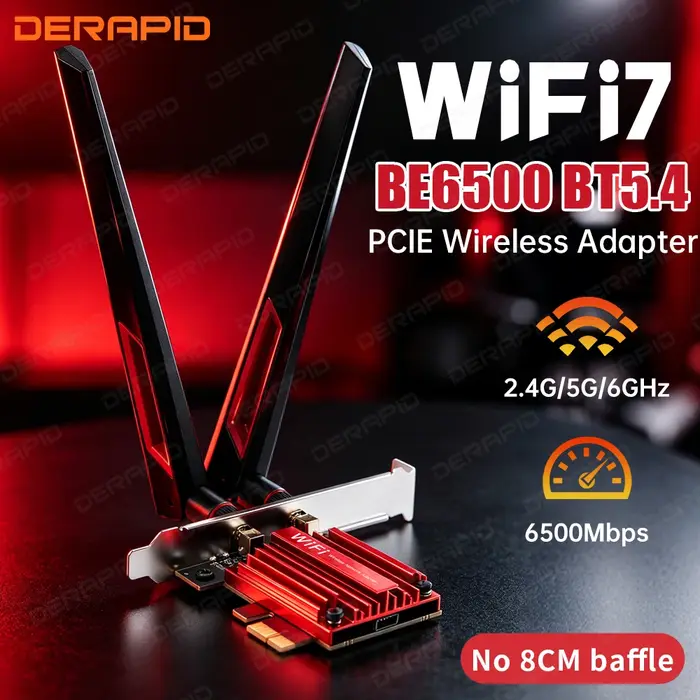 Carte réseau WiFi 7 BE6500 PCIe