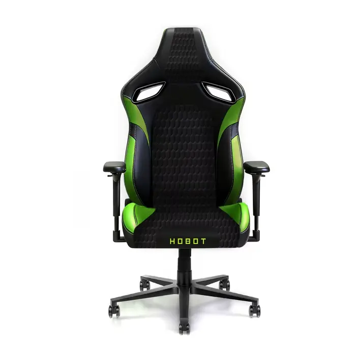 Chaise de jeu de course à dossier haut en cuir PU - Support lombaire ergonomique, chaise pivotante r