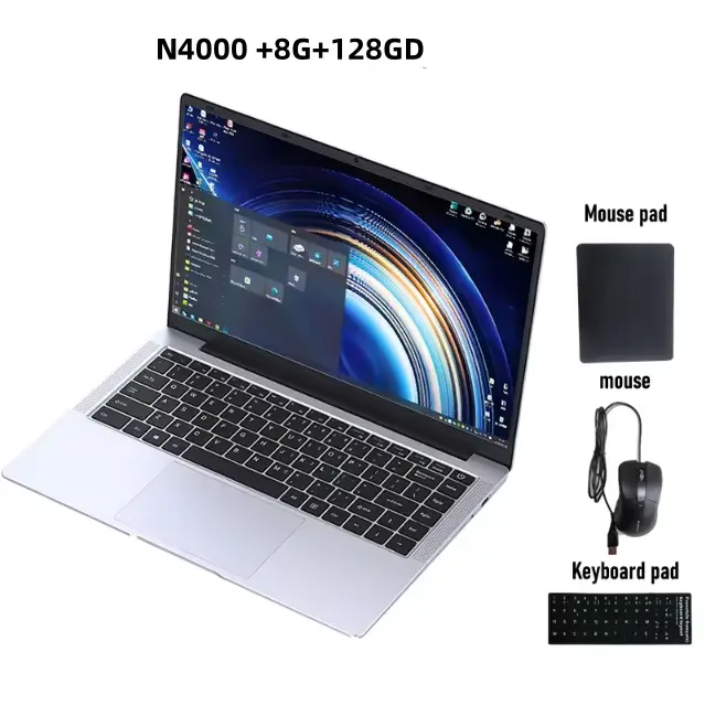 Pas cher 14.1 pouces Mini ordinateur Portable Portable petit ordinateur Portable Windows 11 bureau I
