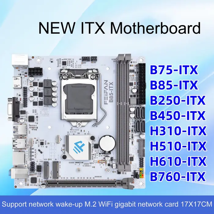 Nouveau ordinateur de bureau ITX mini carte mère