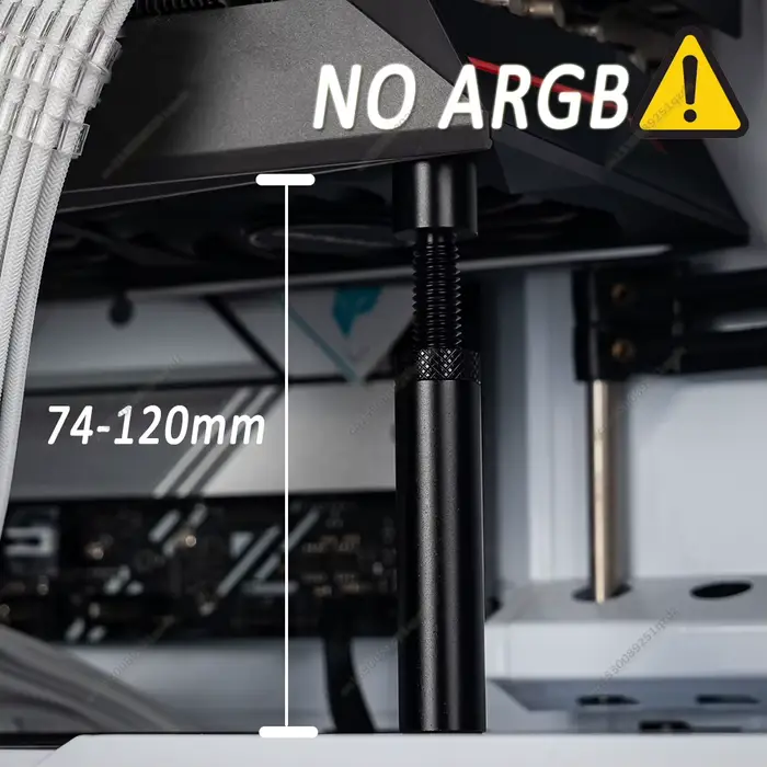 ARGB-Support universel pour carte graphique et VGA, accessoire pour boîtier de PC de bureau, 5V, 3 b