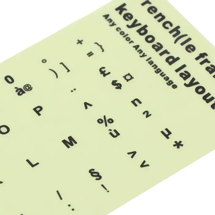 Film de protection autocollant pour clavier d'ordinateur portable