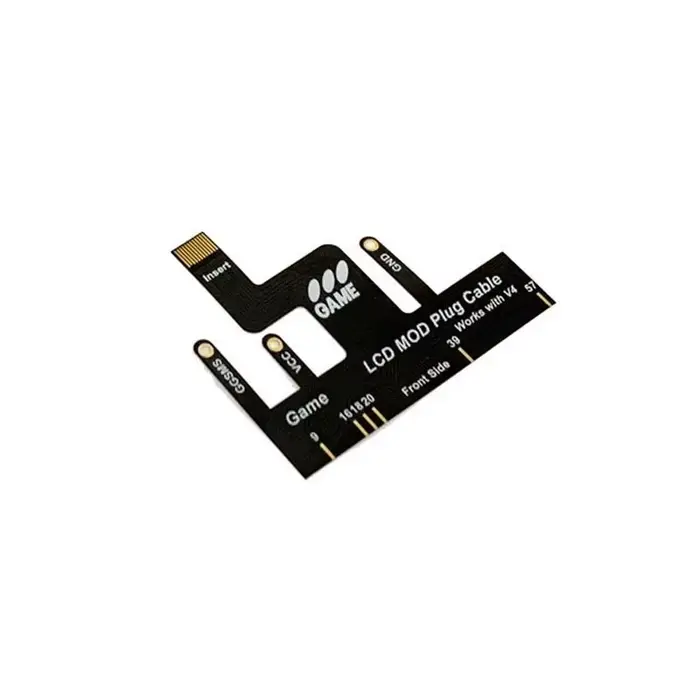 Kit d'écran LCD Full Display HighLit pour console Game Gear GG V4.2 avec sortie VGA et luminosité ré
