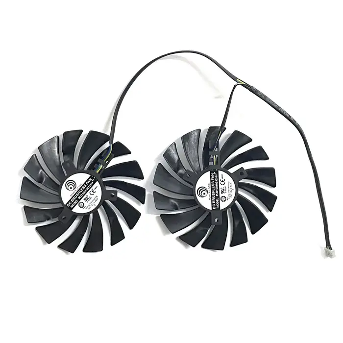 Ventilateur de refroidissement pour carte graphique MSI R9 390 R9 380 R7 370 GTX 980 980Ti 970 960 950 GAMING 95MM 4PIN PLD10010S12HH GTX 980 970 GPU FAN