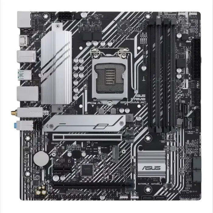 ASUS PRIME B560M-A AC B560 carte mère mémoire ram DDR4 CPU prise en charge LGA 1200 i5-10400 i7-10700 i9-10900 i3-10100 Micro ATX