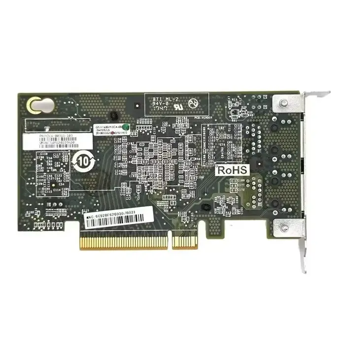 Carte réseau PCIE vers RJ45 10Gbps X540-T2
